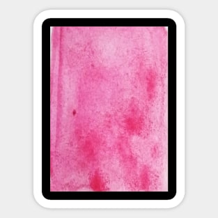 Pink watercolor gradient design Sticker